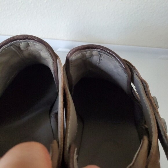 Eileen Fisher Watt Nubuck Bootie Taupe Women's Size 8 - Picture 7 of 13